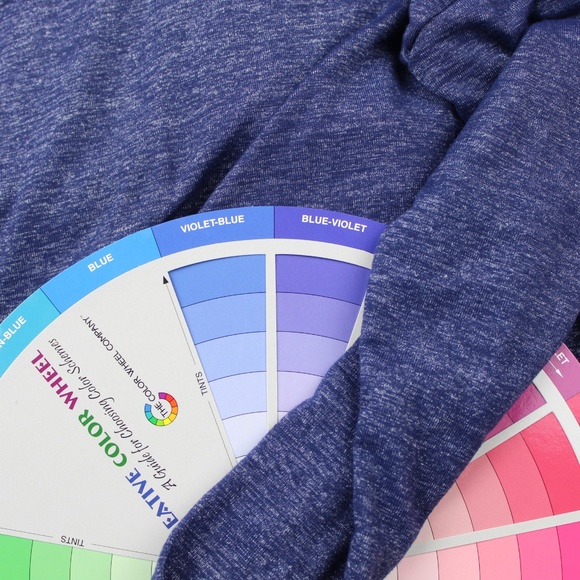 Athleta Blue Dress Small Ruched Long Sleeves Bodycon - Picture 4 of 6